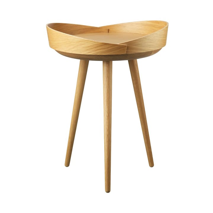 D106 Bakkedal Beistelltisch Ø38 cm - Oak nature lacquered - FDB Møbler