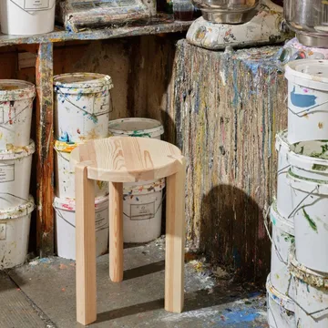 D108 Ragnesminde Beistelltisch Ø35 cm - Natur - FDB Møbler