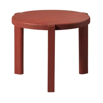 D108 Ragnesminde Couchtisch Ø48 cm - Carmine red - FDB Møbler