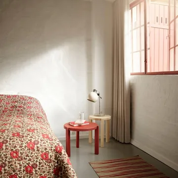 D108 Ragnesminde Couchtisch Ø48 cm - Carmine red - FDB Møbler