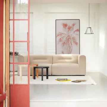 D108 Ragnesminde Couchtisch Ø48 cm - Midnight blue - FDB Møbler