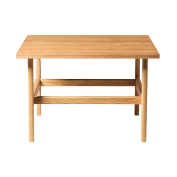 D33 Couchtisch 80x80 cm - Oak solid oiled - FDB Møbler