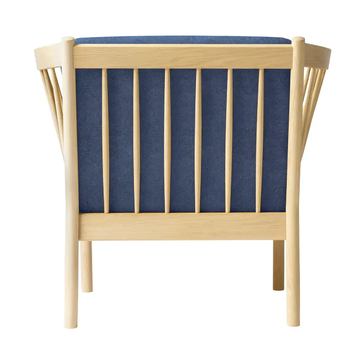 J146 Sessel, Oak lacquered-dark blue FDB Møbler