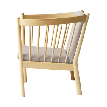 J146 Sessel - Oak lacquered-light grey - FDB Møbler
