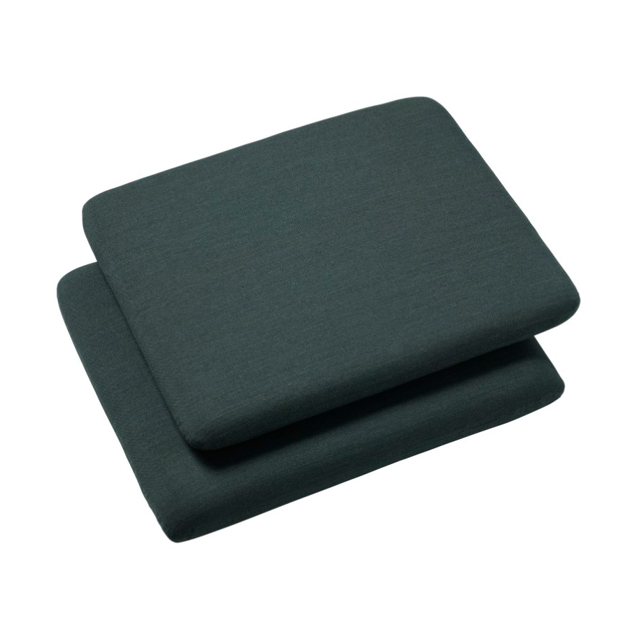FDB Mobler J146 Sitzkissen Dark green | Skandinavisches Design | Sitzkissen & Stuhlkissen | Grün