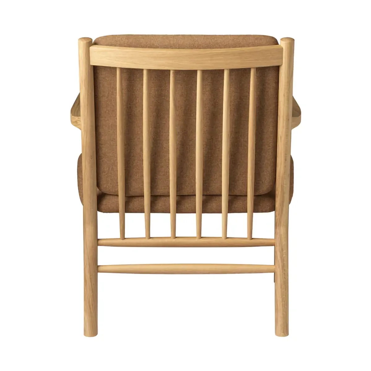 J147 Sessel, Oak lacquered-brown FDB Møbler