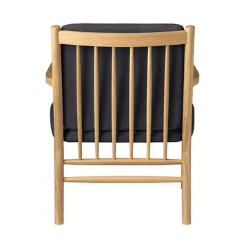 J147 Sessel - Oak lacquered-dark grey - FDB Møbler