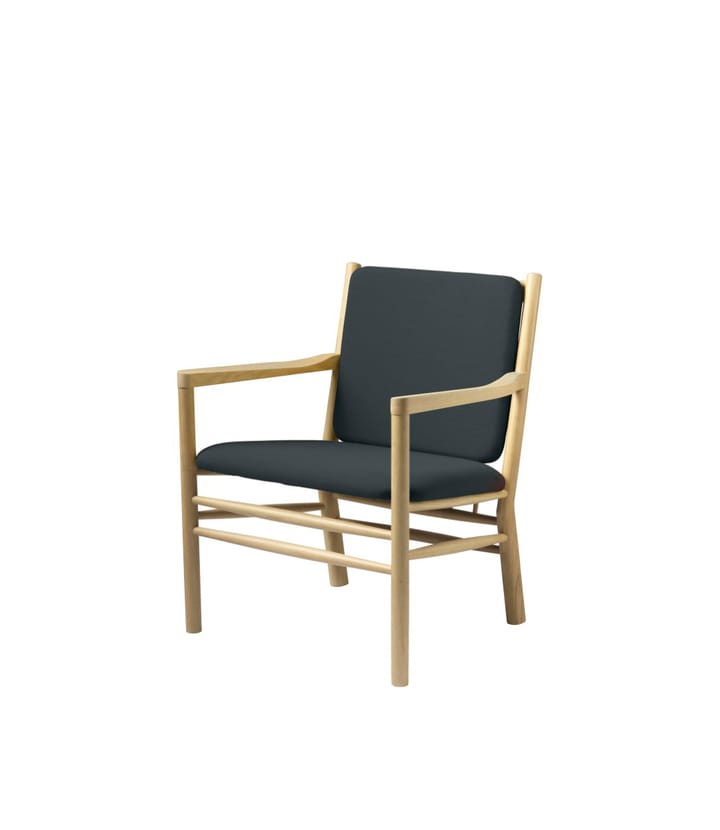 J147 Sessel, Oak nature lacquered-dark green FDB Møbler