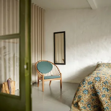 J166 Jørna Stuhl - Smoked oak-green - FDB Møbler