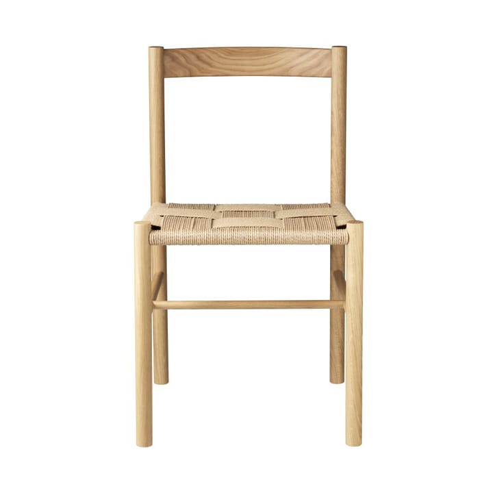 J178 Lønstrup Stuhl - Oak nature lacquered-papercord nature - FDB Møbler