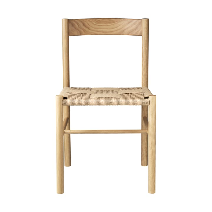 J178 Lønstrup Stuhl v2 - Oak nature lacquered-papercord - FDB Møbler