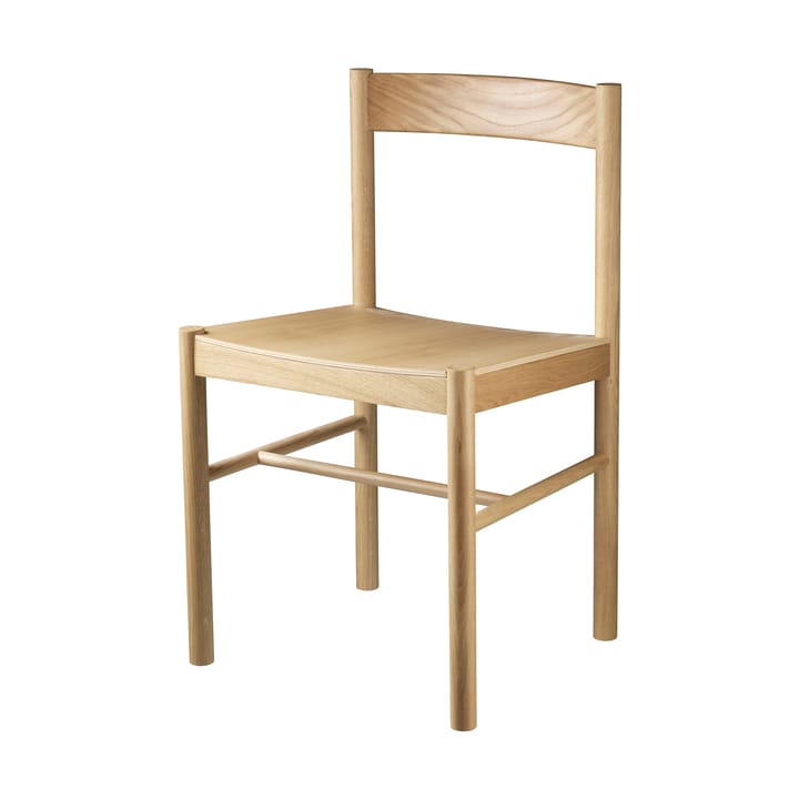 J178 Lønstrup Stuhl v2, Oak nature lacquered FDB Møbler