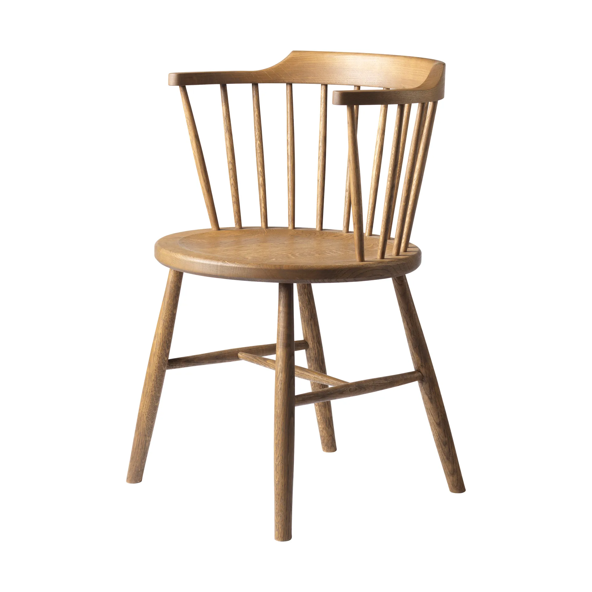 J18 Stuhl, Oak brown oiled FDB Møbler