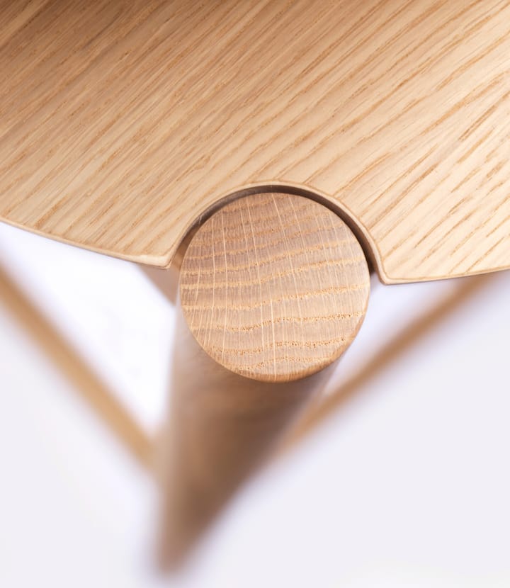 J184 Øst Barhocker 75 cm, Oak nature lacquered FDB Møbler