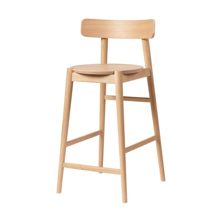 J185 Øst Barhocker 65 cm, Oak nature lacquered FDB Møbler