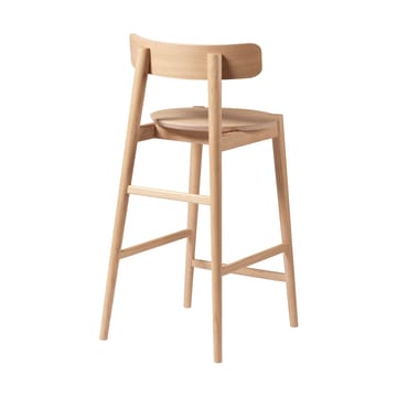 J185 Øst Barhocker 65 cm - Oak nature lacquered - FDB Møbler