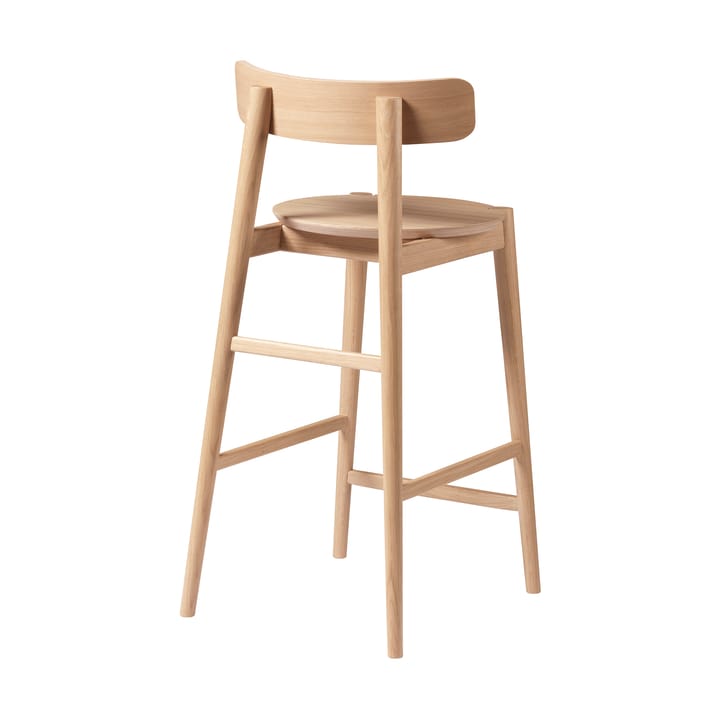 J185 Øst Barhocker 65 cm, Oak nature lacquered FDB Møbler