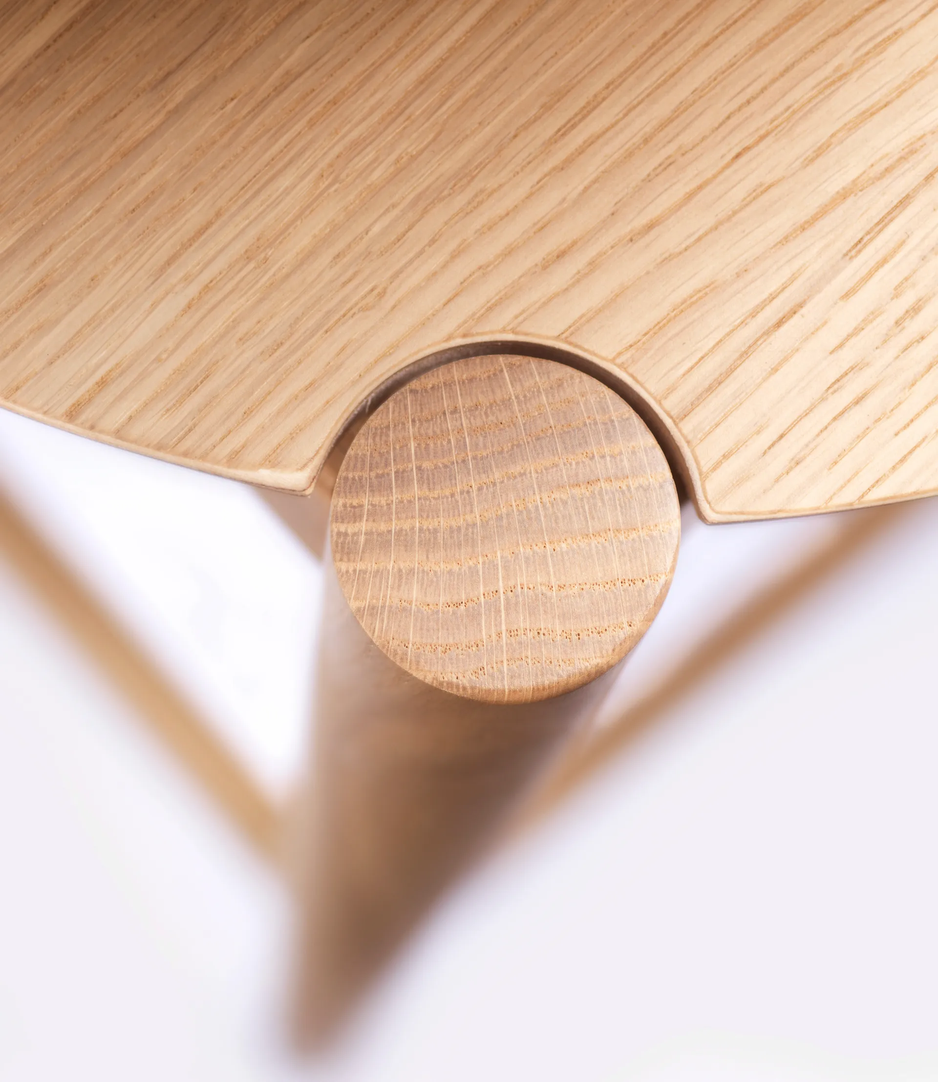 J185 Øst Barhocker 65 cm, Oak nature lacquered FDB Møbler