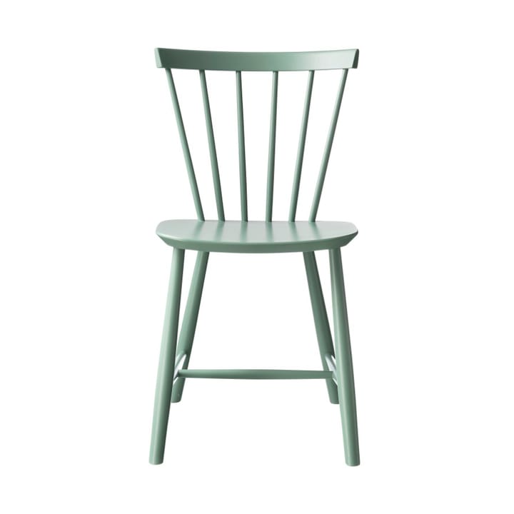 J46 Stuhl - Beech dusty green painted - FDB Møbler