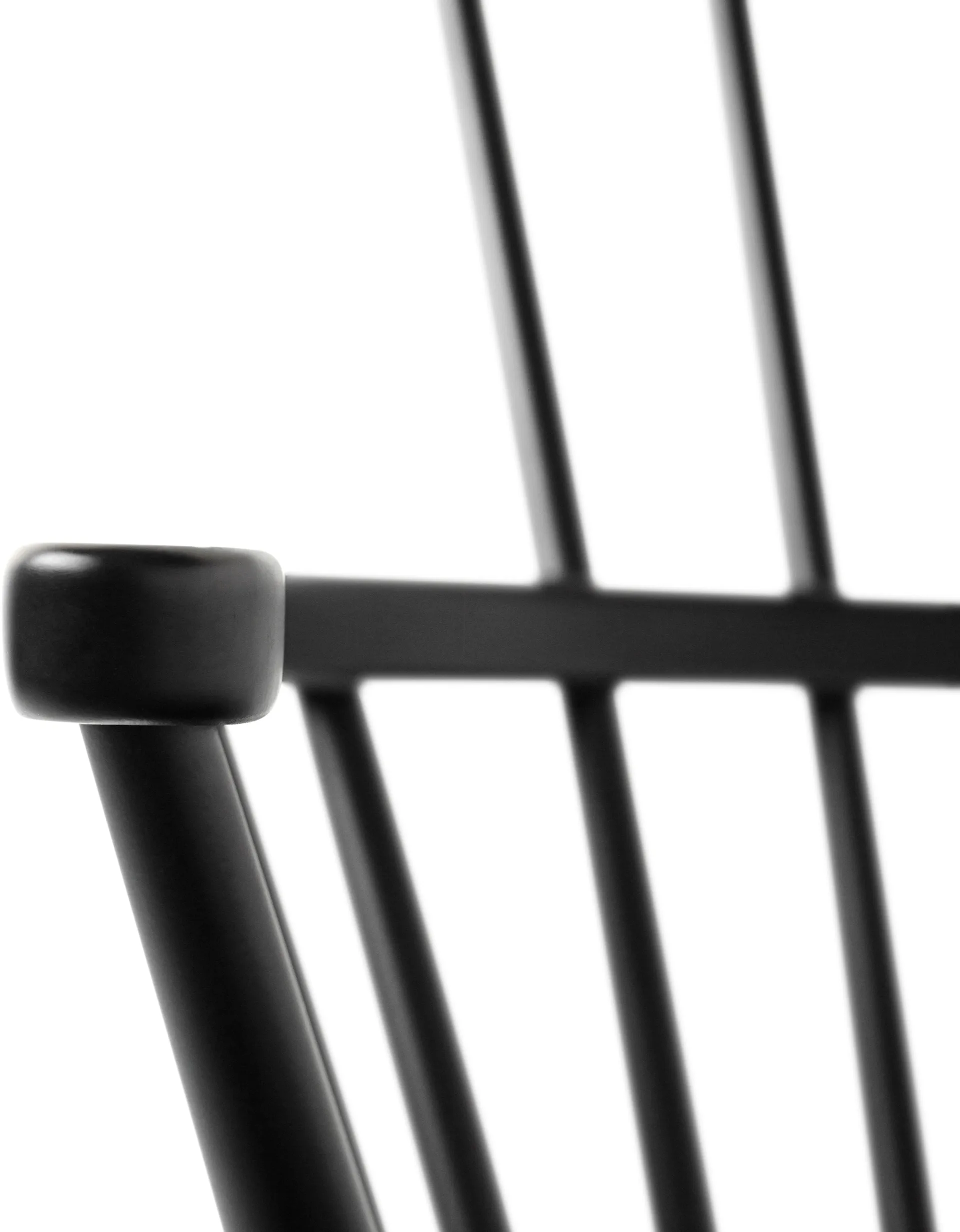 J52G Schaukelstuhl, Beech Ral 9005 FDB Møbler