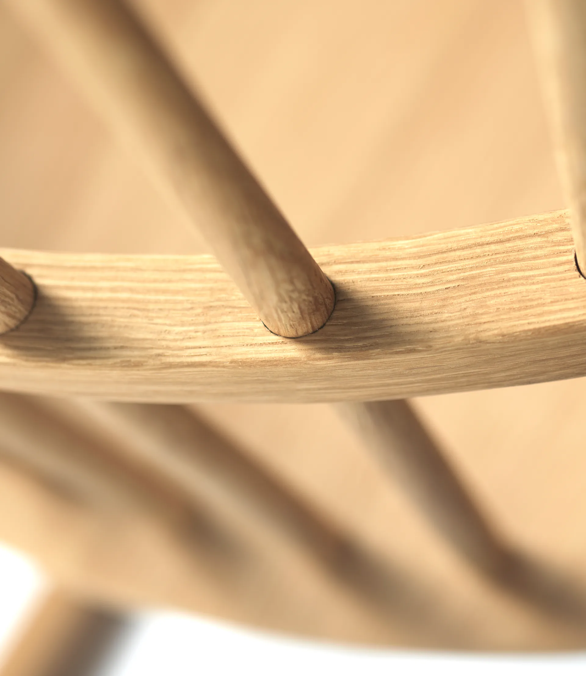 J52G Schaukelstuhl, Oak Nature Oil FDB Møbler