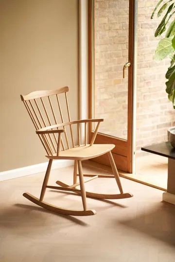 J52G Schaukelstuhl - Oak Nature Oil - FDB Møbler