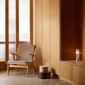 J53 Sessel - Oiled oak-taupe - FDB Møbler