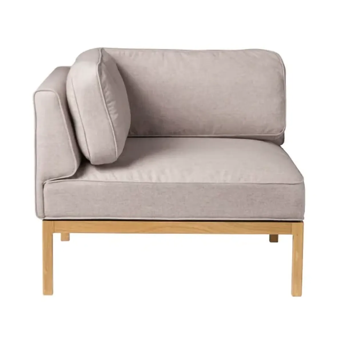 L37 7-9-13 Sofamodul linke Ecke 90 cm, Stone-lacquered oak FDB Møbler