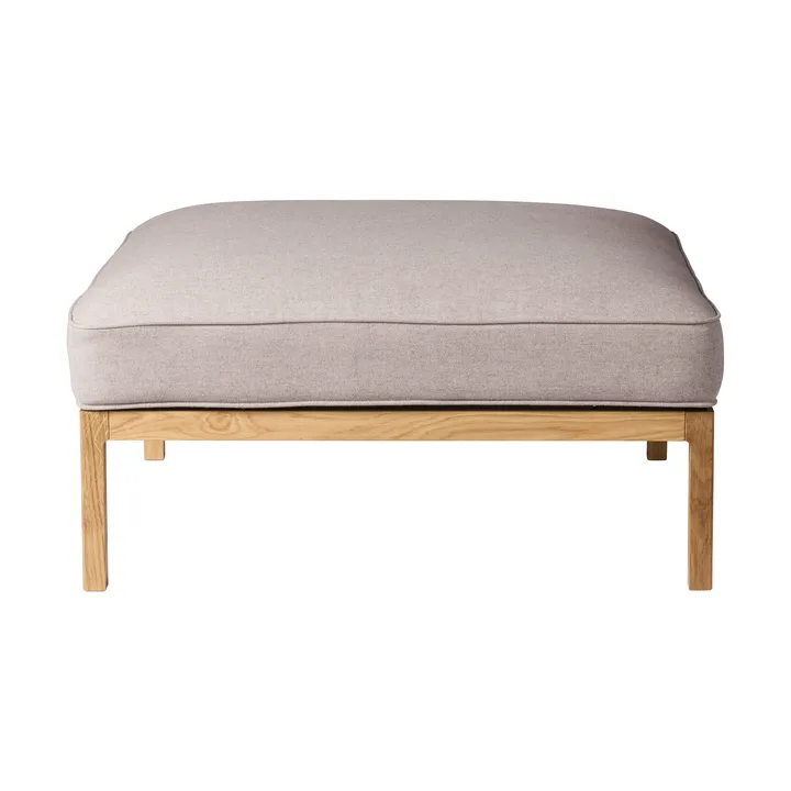 L37 7-9-13 Sofamodul Pouf 90 cm - Stone-lacquered oak - FDB Møbler