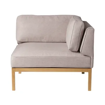 L37 7-9-13 Sofamodul rechter Eckteil 90 cm - Stone-lacquered oak - FDB Møbler