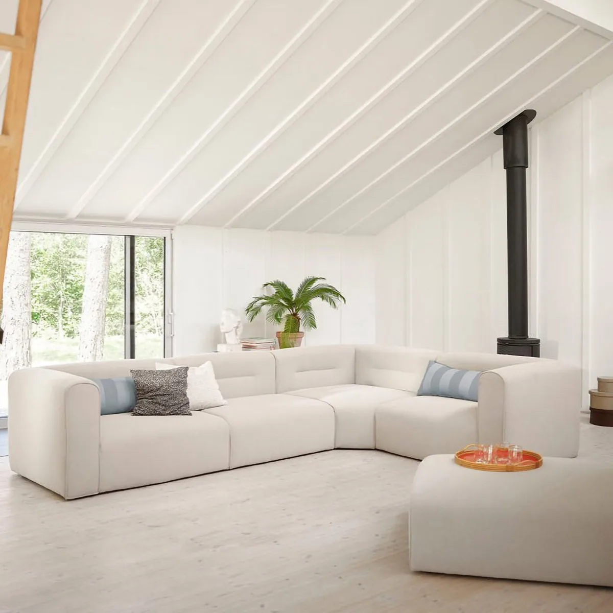 L44 Mols Sofamodul links, Beige FDB Møbler