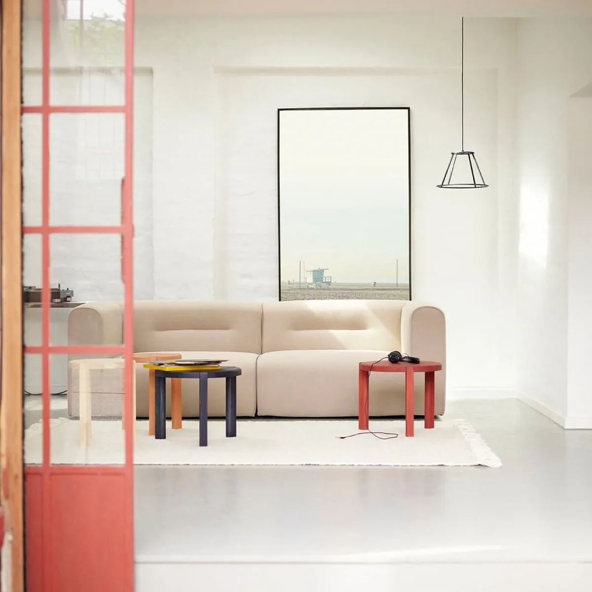 L44 Mols Sofamodul rechts, Beige FDB Møbler