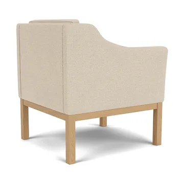 L46 MK155 easy chair Sessel - Lackierte Eiche-Stoff beige - FDB Møbler