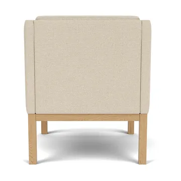 L46 MK155 easy chair Sessel - Lackierte Eiche-Stoff beige - FDB Møbler