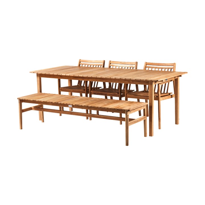 M2 Sammen Gartentisch, Teak-nature oiled FDB Møbler