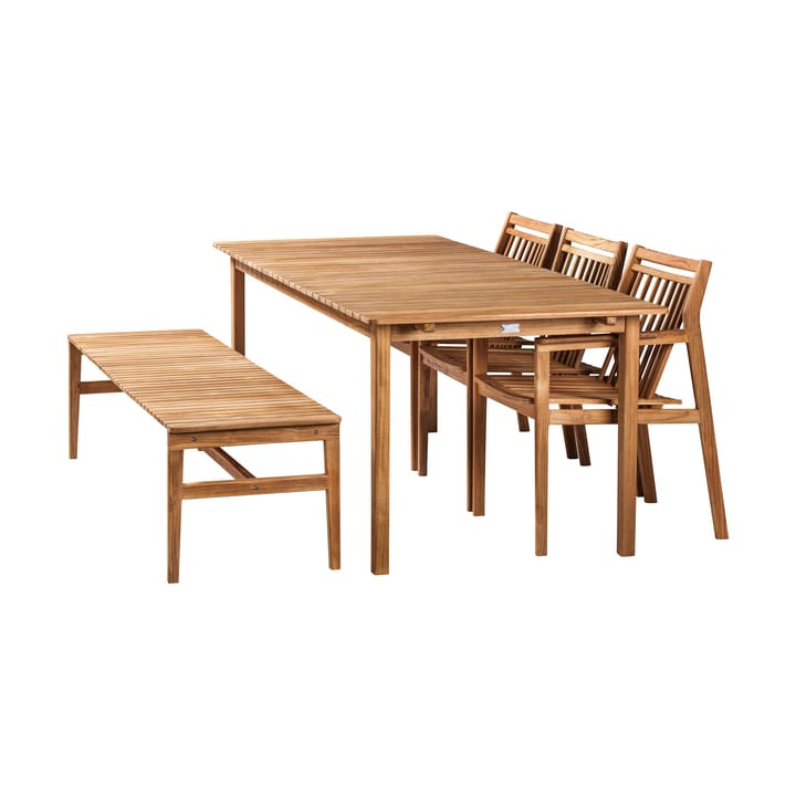 M2 Sammen Gartentisch, Teak-nature oiled FDB Møbler