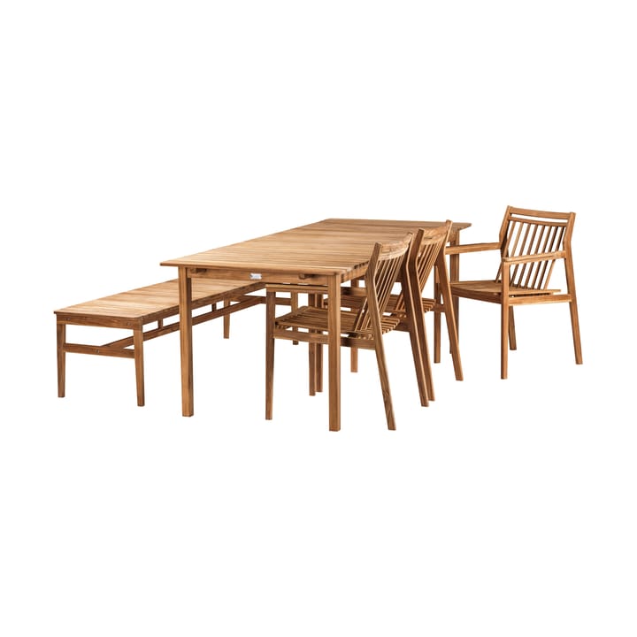 M2 Sammen Gartentisch, Teak-nature oiled FDB Møbler
