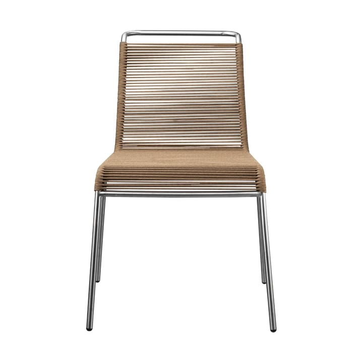 M20 Teglgård Cord Chair Stuhl - Brown mixed-stainless steel - FDB Møbler