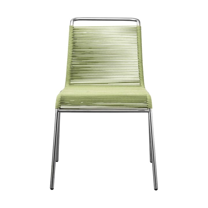 M20 Teglgård Cord Chair Stuhl - Green mixed-stainless steel - FDB Møbler