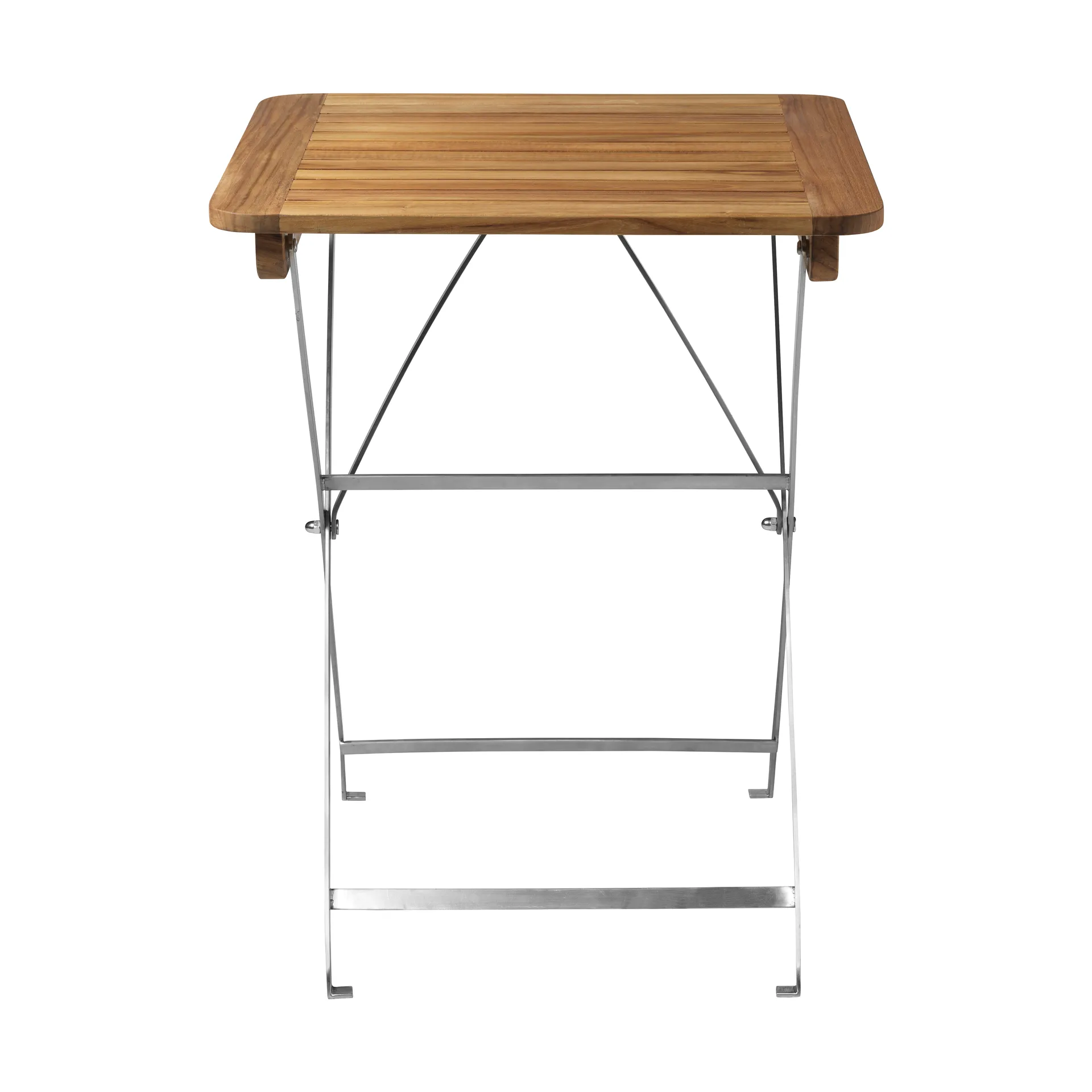 M26 Lilleø Balkontisch, Teak-rostfreier Stahl FDB Møbler