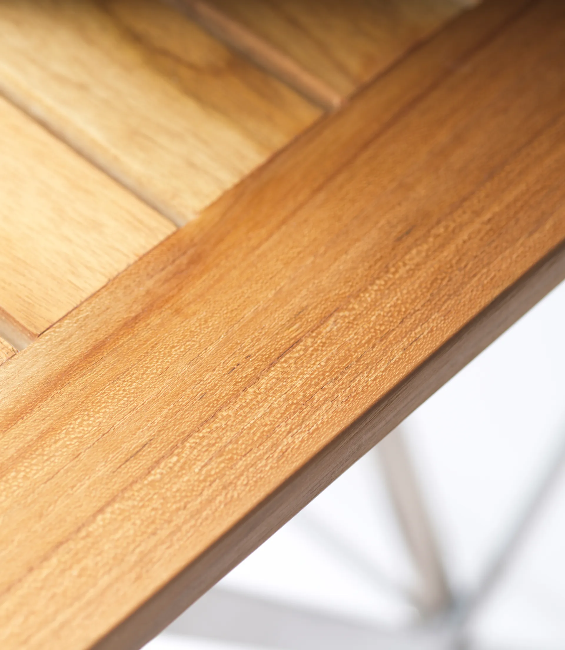 M26 Lilleø Balkontisch, Teak-rostfreier Stahl FDB Møbler