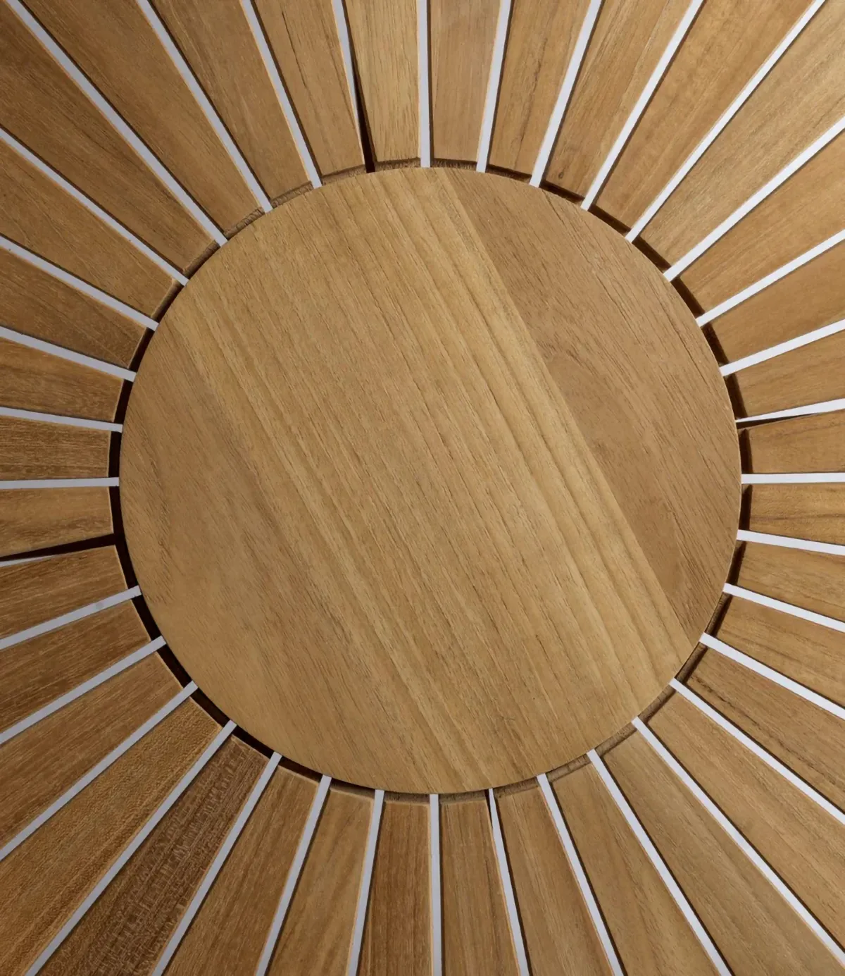 M27 Sammen Gartentisch Ø120 cm, Teak solid oiled FDB Møbler