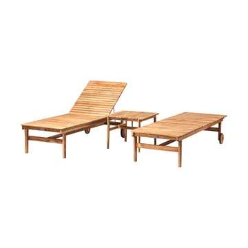 M8 Sammen Sonnenliege - Teak-nature oiled - FDB Møbler