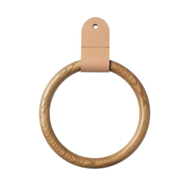 FDB Møbler Q4 Allée Scarf Ring Oak nature lacquered