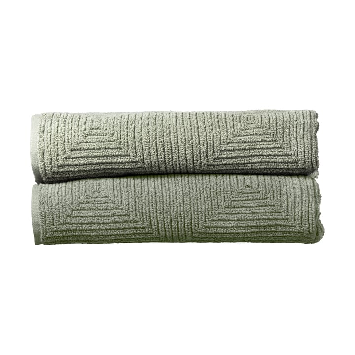 R33 Kirkeby Handtuch 2er-Pack - Sea spray - FDB Møbler