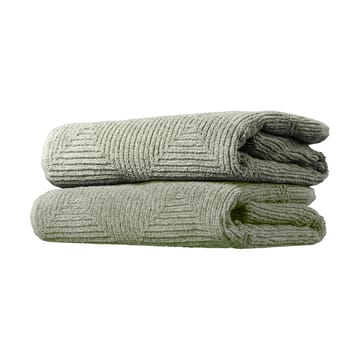 R33 Kirkeby Handtuch 2er-Pack - Sea spray - FDB Møbler