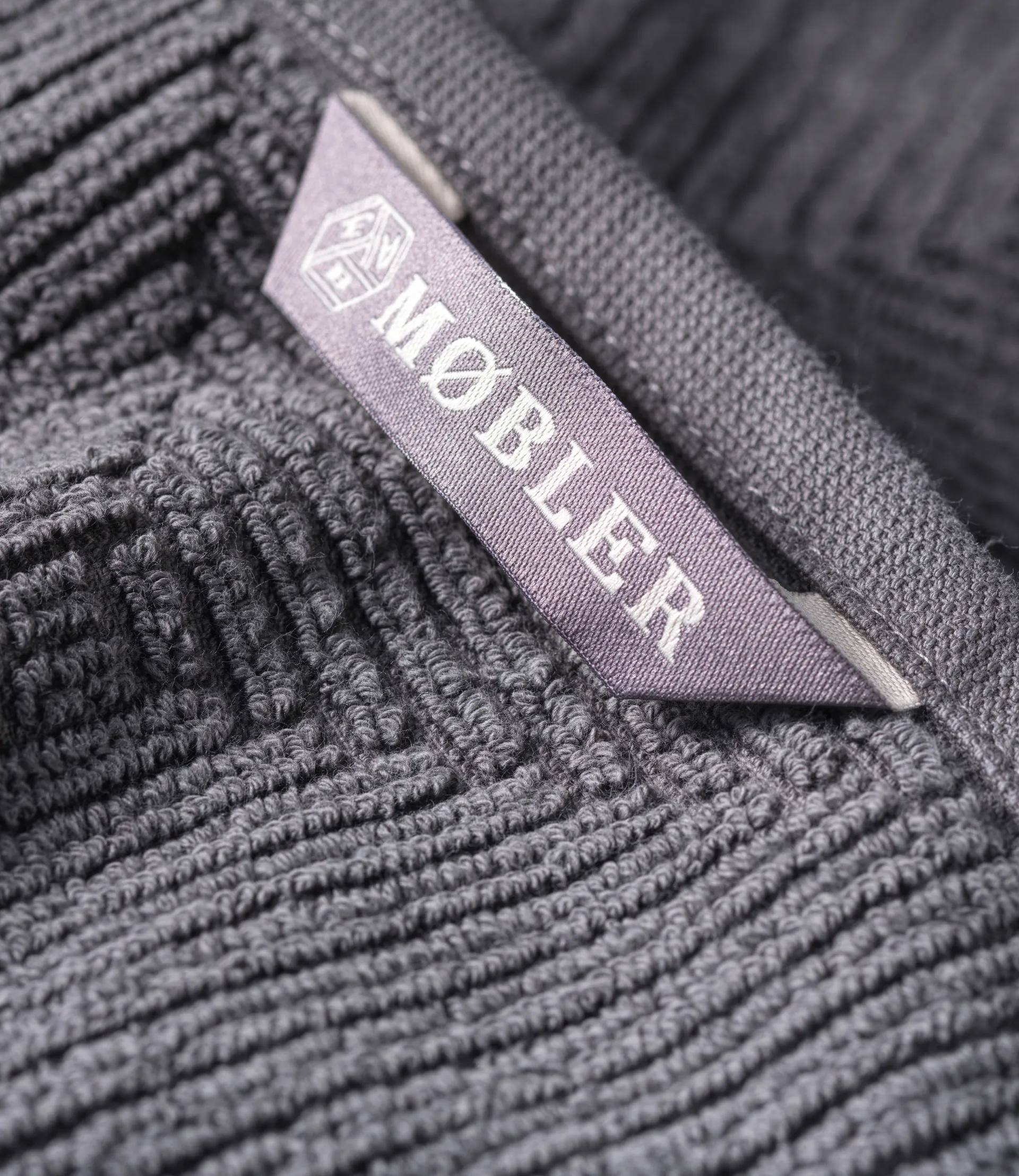 R33 Kirkeby Handtuchset 4-teilig, Granite gray FDB Møbler