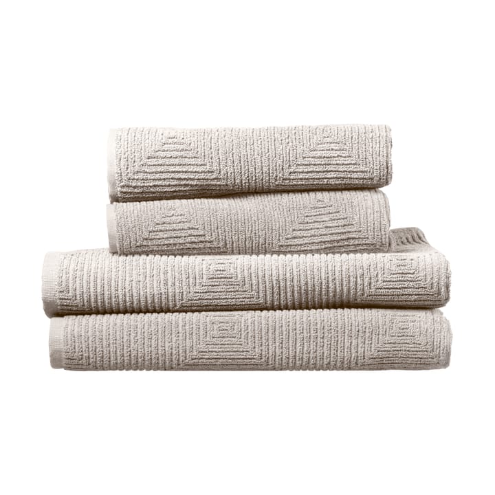 R33 Kirkeby Handtuchset 4-teilig - Rainy day - FDB Møbler