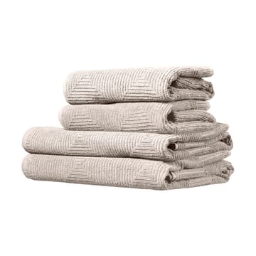 R33 Kirkeby Handtuchset 4-teilig - Rainy day - FDB Møbler