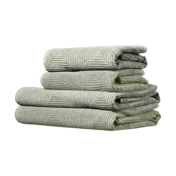 R33 Kirkeby Handtuchset 4-teilig - Sea spray - FDB Møbler